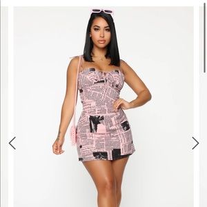 Fashion Nova In The Headlines Satin Mini Dress